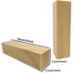 thumbnail image 2 of Bloques de Talla de Madera de Tiló Fycooler 14 Piezas 10x2.5x2.5 cm, 2 of 7