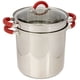 thumbnail image 1 of Olla para pasta ExcelSteel de acero inoxidable multifuncional de 8 cuartos, 1 of 5