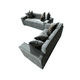 thumbnail image 2 of Juego De Living Dos Y Tres Cuerpos Gris Felpa, 2 of 3