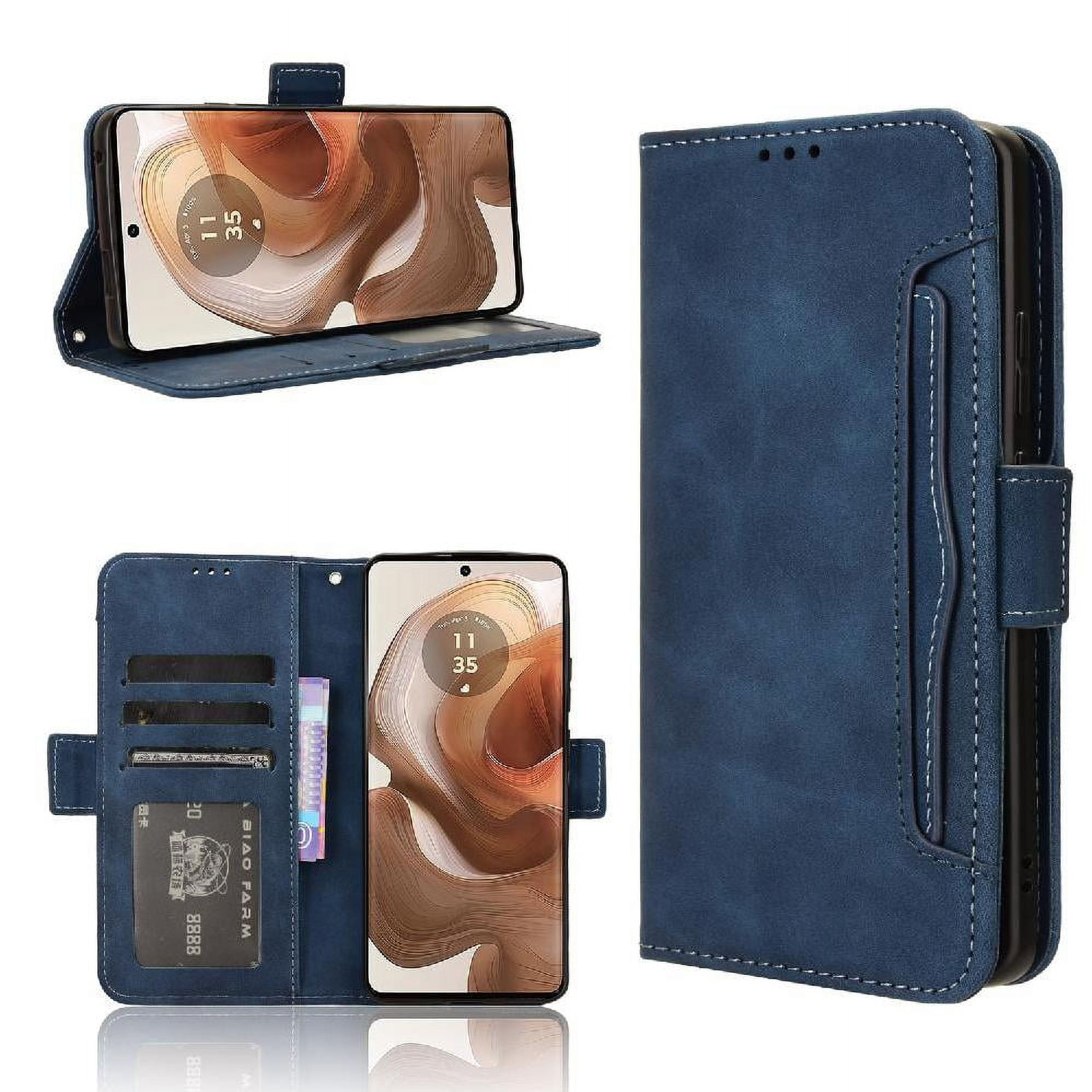 Funda Tipo Billetera Foxdock Para Motorola Moto Edge 50 Ultra 5g – Tapa Flip Con Tarjetero