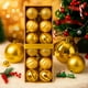 thumbnail image 3 of 12 Bambalinas Esferas Navideñas Dorado 6cm Decoracion Navidad, 3 of 3