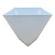 thumbnail image 3 of Macetero Maceta Geometrico Diseño Nordico Plastico Mediano blanco, 3 of 5