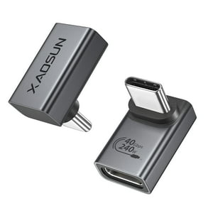 Adaptador Usb C A Usb C Xaosun, Ángulo Recto De 90 Grados, 240 W