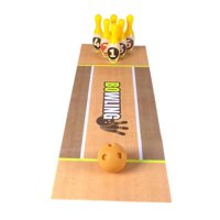 Magideal - Juego De Bolos, Juego De Bolos, Incluye 6 Bolos Y, Juego De Ocio De Interior, Juego De Callejón Para Niños De 3, 4, 5 A 12 Años, Regalo De Cumpleaños