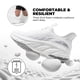 thumbnail image 3 of Zapatillas Deportivas Slip-On para Mujer ALLSWIFIT Blancas Talla 8, 3 of 8