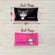 thumbnail image 5 of Funda de almohada Franco Collectibles Hello Kitty & Friends My Melody & Kuromi Beauty, satén sedoso, reversible, estándar, reversible, 20 x 30 cm, para cabello y piel, (producto con licencia oficial), 5 of 5