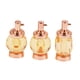 thumbnail image 3 of 3x Accesorios De Decoración En Miniatura Para Casa De Muñecas, Mini Frascos De Perfume, Diminutos, Escala 1:12, Oro Rosa, 3 of 5