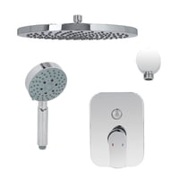 Stretto - Monomando Ducha Empotrado Filippo Con Plato E Inversor