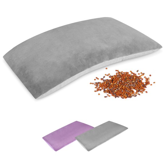 Almohadilla térmica SUZZIPAD 18 x 30 cm, lavable, gris