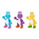 thumbnail image 1 of Figuras de acción Nintendo Yoshi, paquete de 3 unidades, Super Mario, 10 cm, 1 of 6