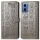 thumbnail image 4 of Funda Cartera FOXDOCK para Motorola Moto G34 , Flip PU con Relieve de Gatos y Perros, Tarjetero y Soporte, 4 of 6