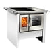 thumbnail image 1 of Cocina comb lenta a leña Amesti Allegra Vitrox Blanco, 1 of 3