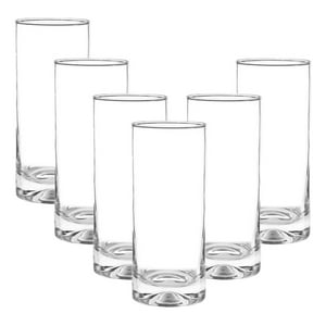 Disparo - Set 6 Vasos Altos Manhatan Cristar Tragos 450 Ml