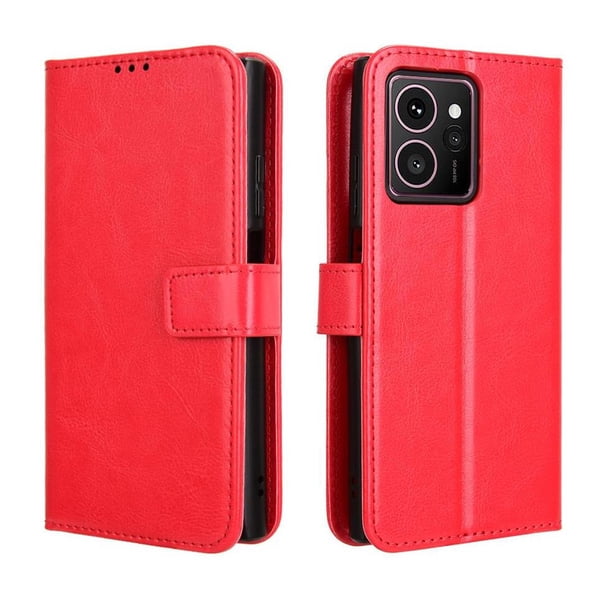 Funda tipo libro para HMD Skyline 5G, cartera todo‑en‑uno, funda multifuncional con tarjetero y correa de muñeca desmontable