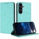 thumbnail image 1 of Funda Cartera Magnética para Samsung Galaxy S25 FE Protección Antichoque con Ranuras Verde, 1 of 6