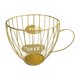 thumbnail image 5 of Soporte Multiusos Para Cápsulas De Café Con Forma De Taza De Alambre Para Mostrador De Barra De Café Dorado, 5 of 5