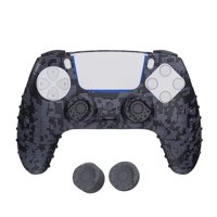 Funda Protectora Silicona Aaronmei Para Controlador Ps5 Negro