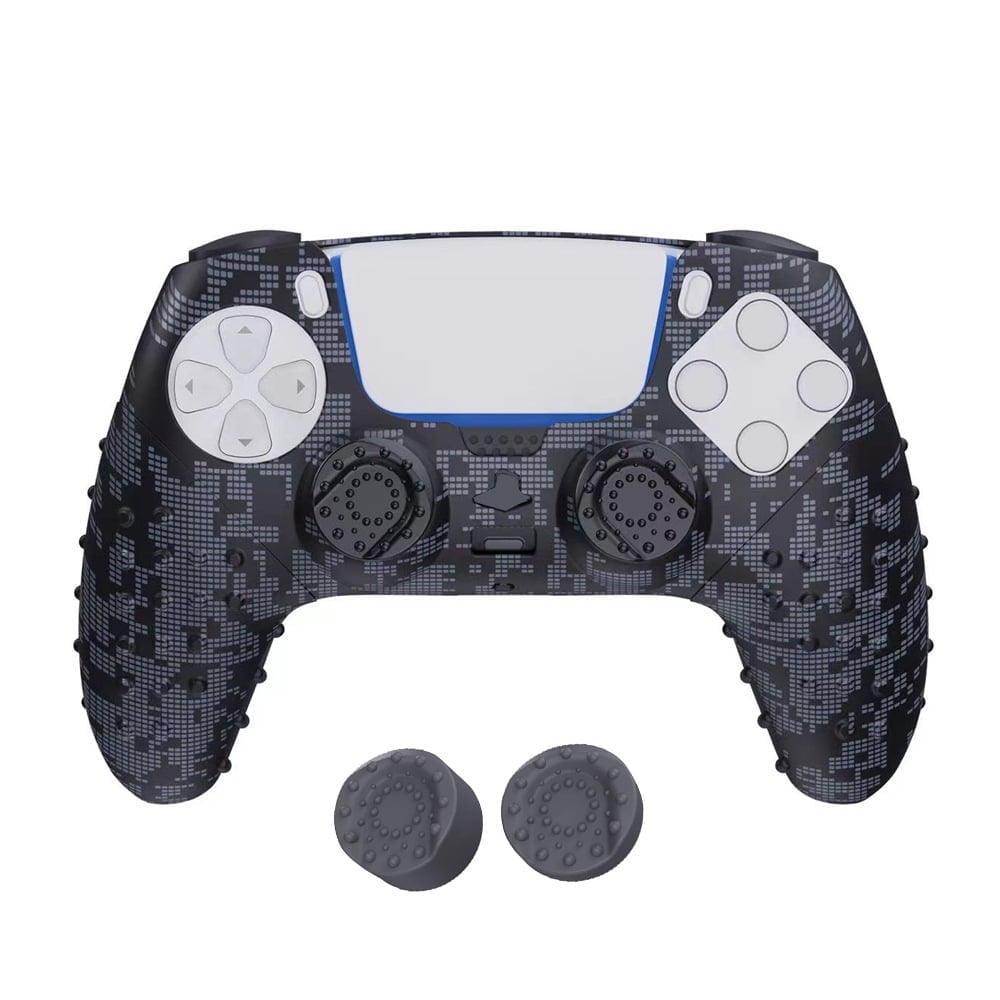Funda Protectora Silicona Aaronmei Para Controlador Ps5 Negro