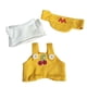 thumbnail image 2 of Mini Muñeca De 6 Pulgadas, Ropa, Sombrero, Ropa Para Muñeca Colgante, Para Niños De 5 A 7 Años, 8 A 10 Años, Amarillo, 2 of 3