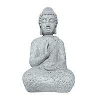 Genérico - Buda Meditación Buda Meditando Figura Decorativa Adorno G