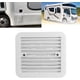 thumbnail image 3 of Ventilador de escape de aire, 12 V, sin escobillas, para motocicleta, lateral, para RV, silencioso, de bajo decibelio, fácil de quitar, con cubierta antipolvo para coche, camión, tienda de campaña, RV, 3 of 7