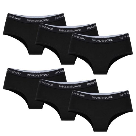 Giovacchino - Pack De 6 Calzones Pantaleta Algodón Mujer