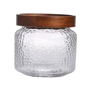 Magideal - Contenedor De Almacenamiento De Alimentos De Vidrio, Tarro De , Almacenamiento De Alimentos De Cocina Para Oficina De Café 300Ml
