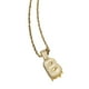 thumbnail image 1 of Collar De Hip Hop Punk Alfabeto Fiesta Mujeres Hombres Collar De Letra De Burbuja De Moda B, 1 of 3