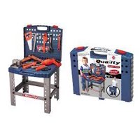 Quality - Set Juego Caja De Herramientas, Banco De Trabajo 45 Piezas