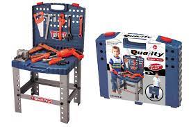 Quality - Set Juego Caja De Herramientas, Banco De Trabajo 45 Piezas