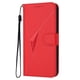 thumbnail image 5 of Funda Cartera Fibra de Carbono para Samsung Galaxy S25 FE con Soporte y Cierre Magnético Rojo, 5 of 6