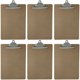 thumbnail image 1 of Clipboard Trade Quest, madera prensada tamaño carta con clip, 6 unidades, 1 of 6