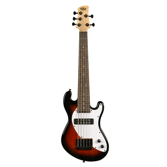 U-Bass Sólido 5 Cuerdas Fretted Tobacco Burst Ubass-SB5-TB-FS Kala