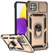 thumbnail image 2 of Funda Resistente Anillo Soporte Samsung Galaxy A22 5G Privacidad Cámara Montaje Magnético Oro, 2 of 5