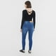 thumbnail image 2 of Jeans Mujer Skinny Destroyed Azul Oscuro Corona, 2 of 5