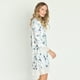 thumbnail image 3 of Camisa de Dormir Sesgo Blanco Estampado, 3 of 4