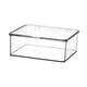 thumbnail image 2 of Caja organizadora para almacenamiento de tazas de té, cubo de almacenamiento de decoración recargable con cubierta, caja de ahorro, caja de artículos Bermudas, 2 of 4
