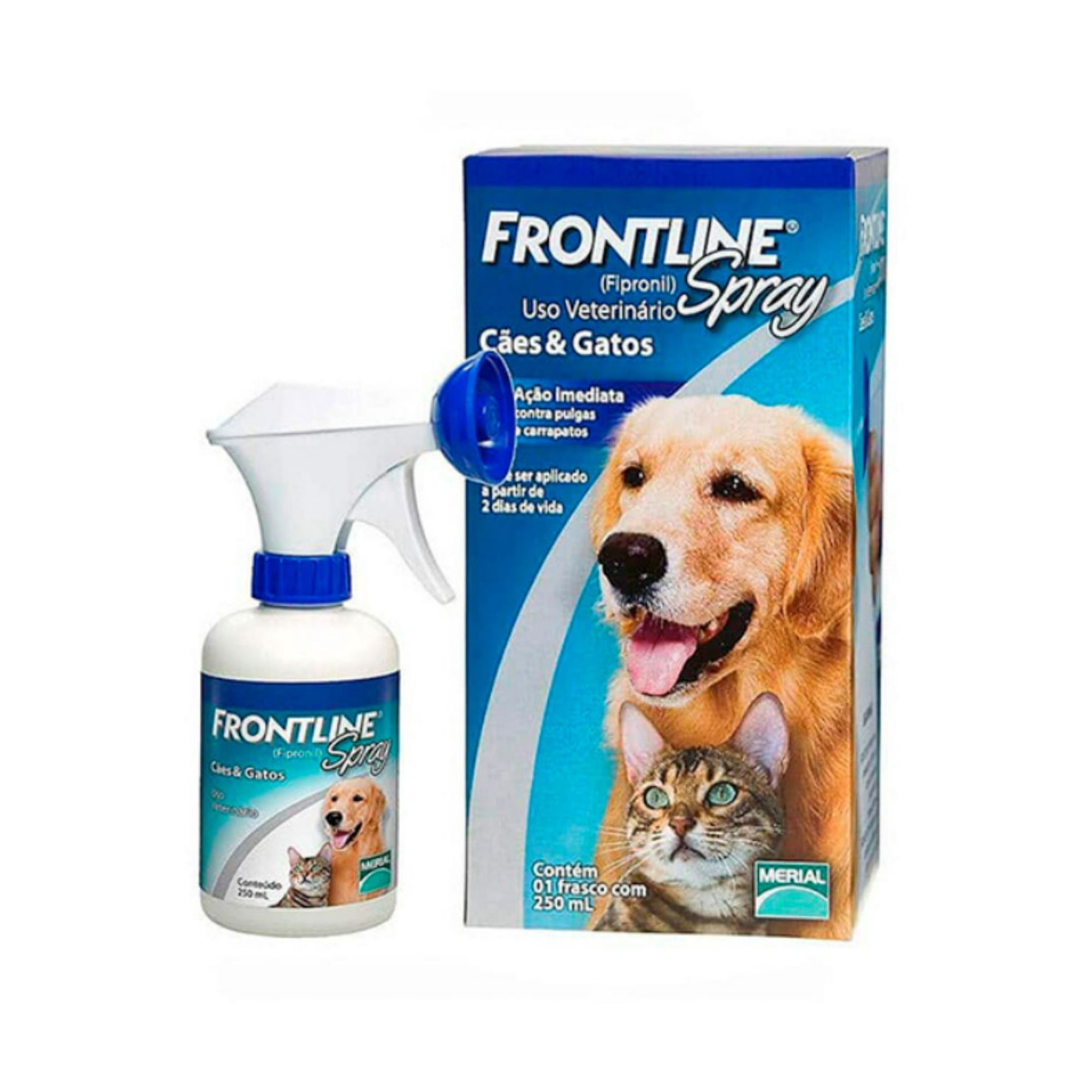 Frontline Spray Para Perros Y Gatos 250 Ml