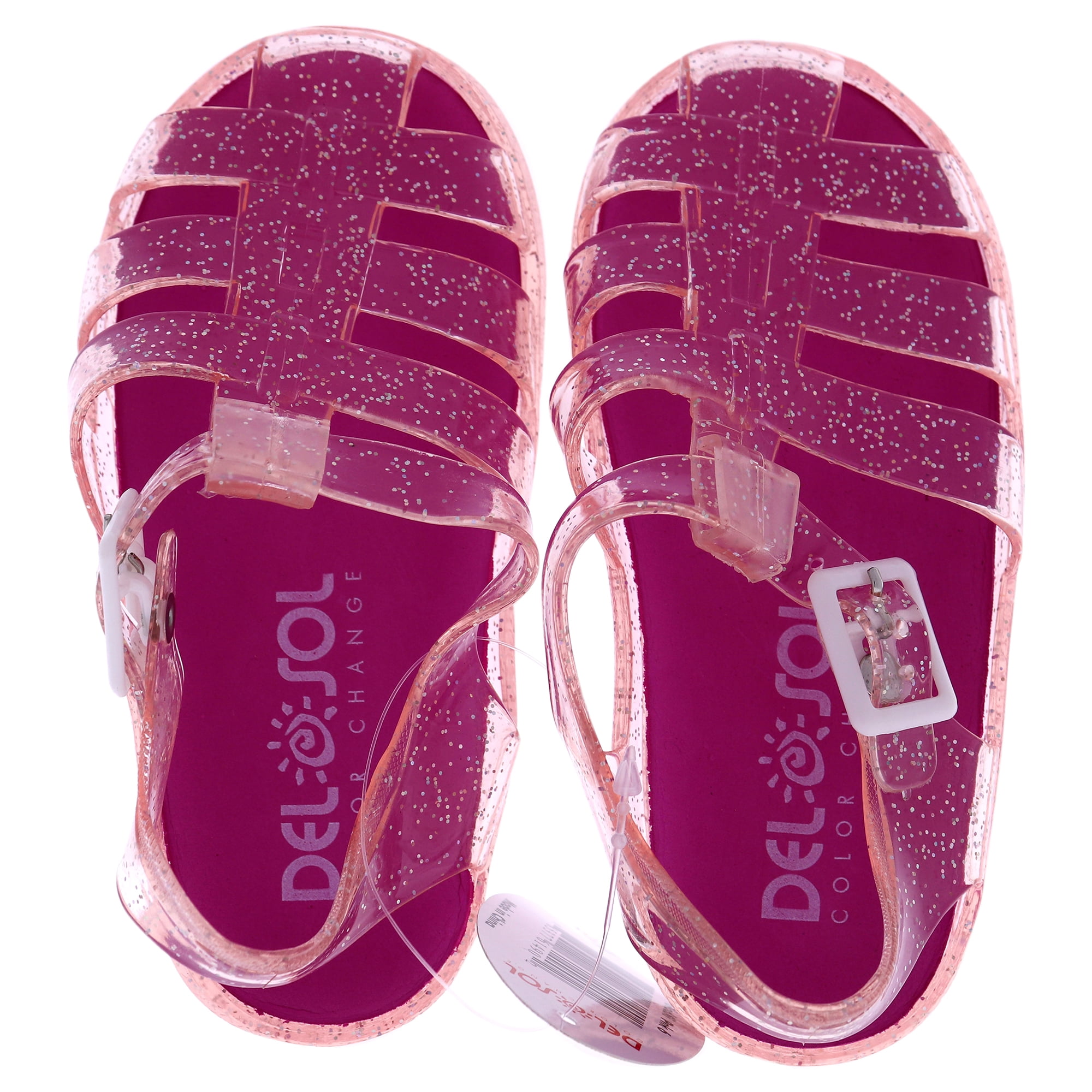 Delsol - Sandalia Gladiator Girl Jellies - Rosa De Para Niños - Sandalias De Par