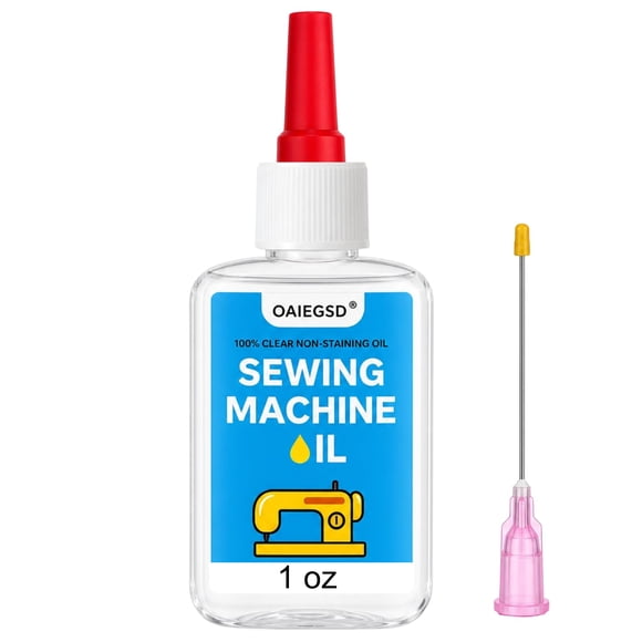 Aceite Para Máquina De Coser Fino Y Ligero 30 Ml Con Aplicador