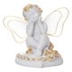 thumbnail image 1 of Estatua De ángel De Resina Hada Pintada Sala De Estar Adornos De Dormitorio Escultura Querubines Siéntese Blanco, 1 of 5