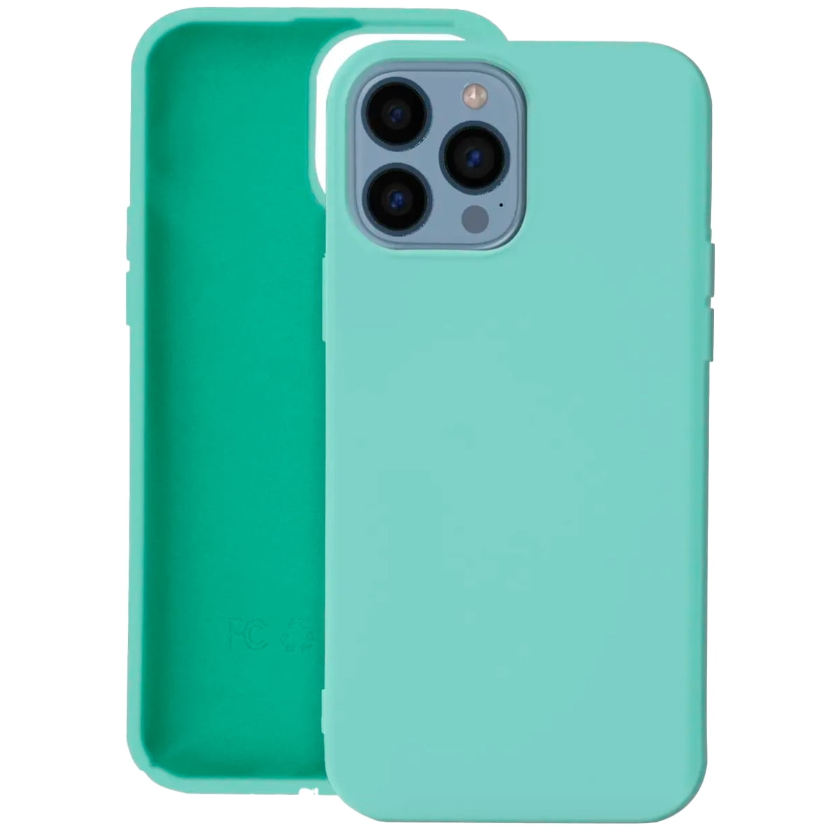 Joigo - Carcasa Para Iphone 15 Pro Goma Turquesa