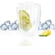 thumbnail image 1 of Vaso de vidrio transparente doble pared con relieve – 350 ml, 1 of 2