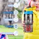 thumbnail image 5 of Culto del Cordero Botella de Agua con Tapa Pop Top de Un Toque, Acero Inoxidable, a Prueba de Fugas, para Deportes, Botella Infantil azul 12 oz, 5 of 6