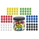 thumbnail image 1 of Juego de canicas de vidrio Chinese Checkers, 90 piezas, 14 mm, con contenedor, 1 of 1