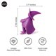 thumbnail image 2 of Soporte de cuchara OTOTO Funny Agatha Witch Silicone para estufa, 2 of 8