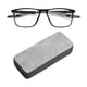 thumbnail image 4 of Gafas De Lectura Deportivas Gafas De Bloqueo De Luz Azul Para Mujeres Hombres Que Viajan Negro Gris 300 °, 4 of 5