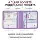 thumbnail image 5 of CADDY Peisicne Pack de 2 unidades morado con cierre magnético, 5 of 8
