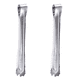 thumbnail image 1 of Pinzas de acero inoxidable para hielo, pinzas para servir cubitos de hielo con dientes, 1 of 5