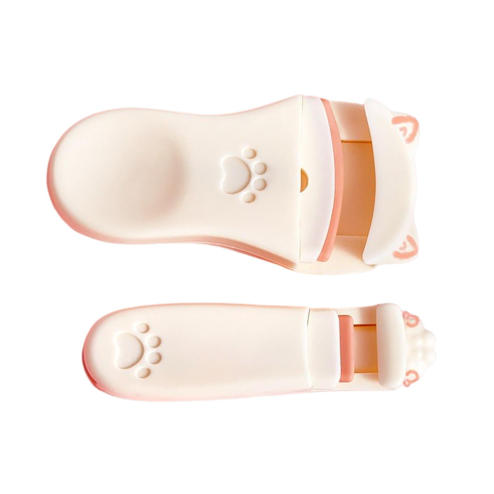 Magideal - 2 Rizadores De Pestañas, Accesorios De Maquillaje, Y Define, Se Adapta A Todas Las Formas De Ojos, Control De Precisión, Fácil De Usar, Mini , Blanco